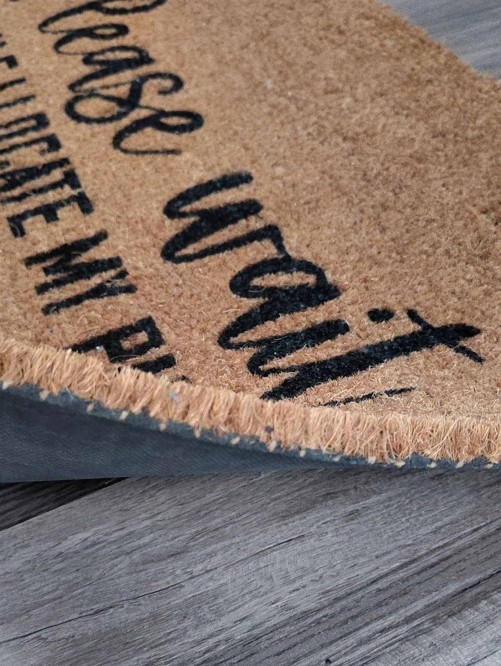 Handmade Doormat 30x18- 